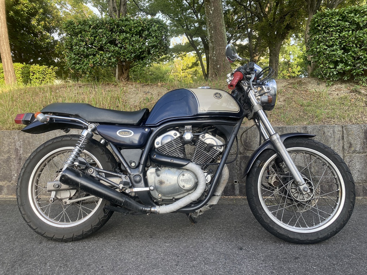 ヤマハ SRV250 配送可能 支払いは現金or振り込みも可能